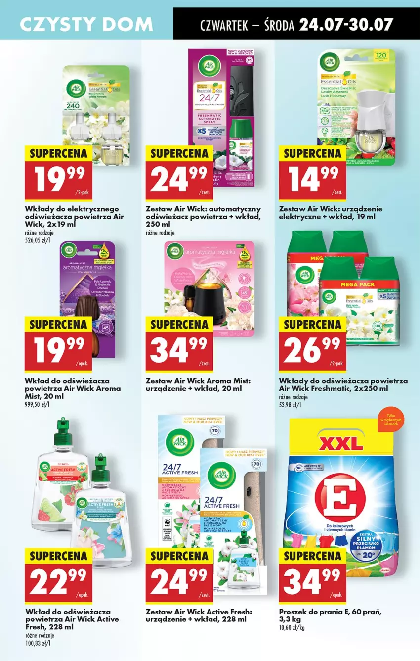 Gazetka promocyjna Biedronka - Od Czwartku - ważna 24.07 do 30.07.2025 - strona 65 - produkty: Air Wick, Fa, Odświeżacz powietrza, Proszek do prania