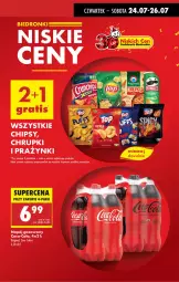 Gazetka promocyjna Biedronka - Od Czwartku - Gazetka - ważna od 30.07 do 30.07.2025 - strona 11 - produkty: Por, Gin, Coca-Cola, Chrupki, Napój gazowany, Napój