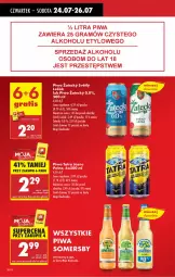 Gazetka promocyjna Biedronka - Od Czwartku - Gazetka - ważna od 30.07 do 30.07.2025 - strona 12 - produkty: Por, Somersby, Sati, Fa