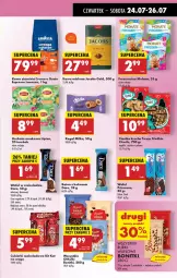 Gazetka promocyjna Biedronka - Od Czwartku - Gazetka - ważna od 30.07 do 30.07.2025 - strona 47 - produkty: Kit Kat, Ciastka, Princessa, Frozen, Ser, Cukier, Kawa ziarnista, Cukierki czekoladowe, Kawa mielona, Kawa, Bonitki, Lipton, Rogal, Rurki, Baton, Lavazza, Deser, Cukierki, Jacobs, Herbata, Milka, Kokos