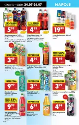 Gazetka promocyjna Biedronka - Od Czwartku - Gazetka - ważna od 30.07 do 30.07.2025 - strona 54 - produkty: Sok, Pur, Mop, Ice tea, Ananas, Mirinda, Coca-Cola, Napoje, Lack, Pepsi, Lipton, Napój gazowany, Tymbark, Syrop, Owoce, Napój niegazowany, Herbata, Napój, Melon, Mięta, Grejpfrut, Hortex