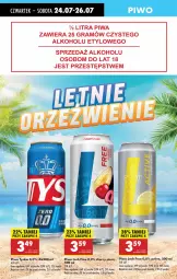 Gazetka promocyjna Biedronka - Od Czwartku - Gazetka - ważna od 30.07 do 30.07.2025 - strona 57 - produkty: Piwa, Piwo, Gra, Tyskie, Fa