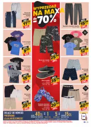 Gazetka promocyjna Carrefour - Gazetka Carrefour - Gazetka - ważna od 27.06 do 27.06.2021 - strona 35 - produkty: Buty, Bermudy, Sandał, T-shirt, Dres, Dzieci, Spodnie, Spodnie dresowe
