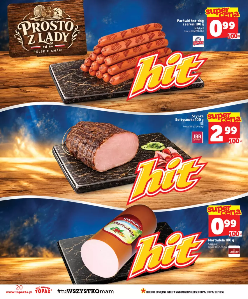 Gazetka promocyjna Topaz - Gazetka - ważna 15.10 do 21.10.2026 - strona 20 - produkty: Top