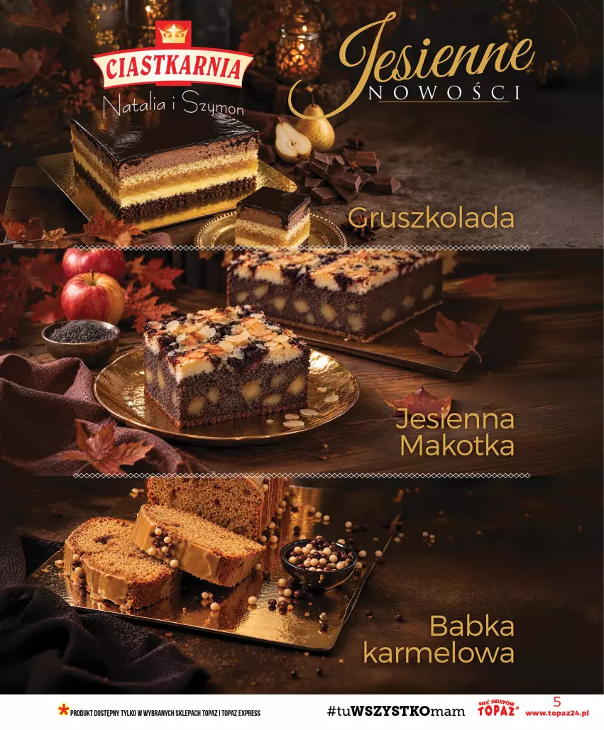 Gazetka promocyjna Topaz - Gazetka - ważna 15.10 do 21.10.2026 - strona 5 - produkty: Top