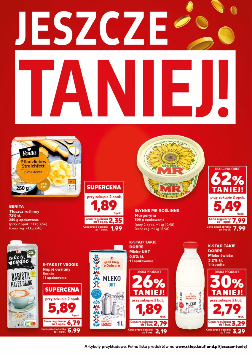 Gazetka promocyjna Kaufland - Kaufland - ważna 03.06 do 01.07.2026 - strona 4 - produkty: Margaryna, Mleko, Napój, Słynne, Słynne MR Roślinne