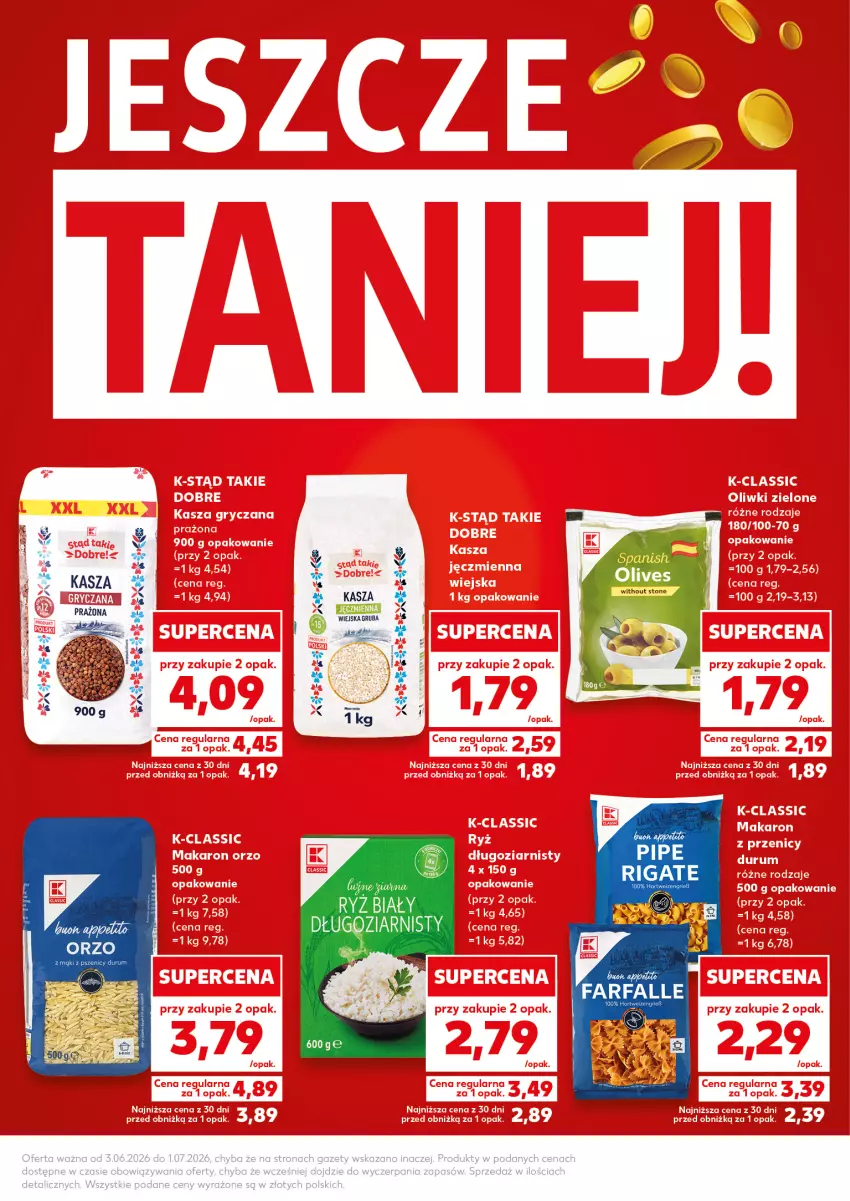 Gazetka promocyjna Kaufland - Kaufland - ważna 03.06 do 01.07.2026 - strona 7 - produkty: Kasza, Ryż, Ryż biały