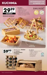 Gazetka promocyjna Biedronka - Okazje Tygodnia - Gazetka - ważna od 25.01 do 25.01.2025 - strona 15 - produkty: Ser, Chlebak, Stojak, Kosz, Pojemnik, Tera, Przyprawy, Owoce, Chleb, Wino, Miska