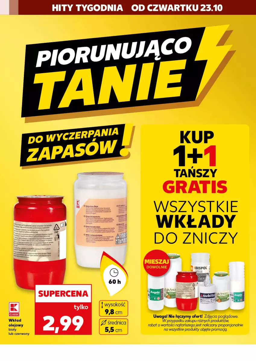 Gazetka promocyjna Kaufland - Kaufland - ważna 23.10 do 28.10.2025 - strona 2 - produkty: Gra, Olej, Por, Sok, Waga, Wkład olejowy, Znicz