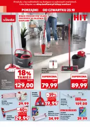 Gazetka promocyjna Kaufland - Kaufland - Gazetka - ważna od 28.10 do 28.10.2025 - strona 8 - produkty: Teleskop, Mop, Pokrowiec na deskę, Rama, Vileda, Wkład do mopa, Wiadro, Suszarka, Pokrowiec, Suszarka na pranie, Szufelka, Miotła