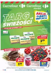 Gazetka promocyjna Carrefour - Gazetka Targ świeżości - Gazetka - ważna od 06.05 do 06.05.2023 - strona 1 - produkty: Gry, Pekpol, Kaszanka, Kasza, Pomidory
