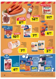 Gazetka promocyjna Carrefour - Gazetka Targ świeżości - Gazetka - ważna od 06.05 do 06.05.2023 - strona 6 - produkty: Kurczak, Krakus, Ser, Por, Salami, Kurczak gotowany, Pekpol, Parówki, Serdelki, Tarczyński, Sport, Morliny, Frankfurterki, Danio, Kabanos, Kiełbasa, Olewnik, Berlinki