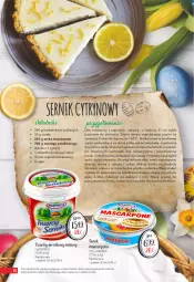 Gazetka promocyjna Arhelan - Gazetka - Gazetka - ważna od 16.04 do 16.04.2023 - strona 18 - produkty: Piec, Ser, Papier, Twaróg, Cukier, Piątnica, Cytryny, Mikser, Mascarpone, Serek, Herbatniki, Szklanka, Piekarnik, Masło, Olej