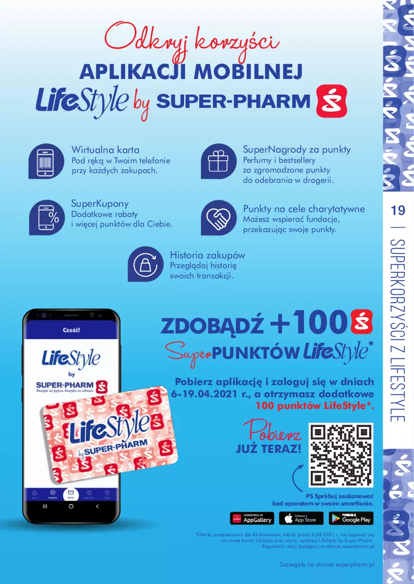 Gazetka promocyjna Super Pharm - Gazetka - ważna 06.04 do 19.04.2021 - strona 19 - produkty: Mobil, Perfum, Smartfon, Telefon, Tera, Tran