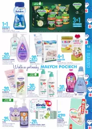 Gazetka promocyjna Super Pharm - Gazetka - Gazetka - ważna od 19.04 do 19.04.2021 - strona 15 - produkty: HiPP, Ser, Yope, Pampers, Majtki, O nas, Kosmetyki do pielęgnacji, Canpol, Cleanic, Chusteczki, Dzieci, Deser, Pieluchomajtki, Kindii, Mleko