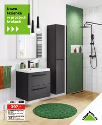 Gazetka promocyjna Leroy Merlin - Gazetka Leroy Merlin - Gazetka - ważna od 24.10 do 24.10.2023 - strona 1 - produkty: Szafka pod umywalkę, Szafka, Umywalka