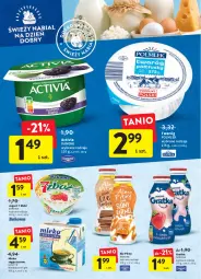Gazetka promocyjna Intermarche - Gazetka - ważna od 09.03 do 09.03.2022 - strona 18 - produkty: Gra, Danone, Twaróg, Jogurt, Activia, Bakoma, Mleko zagęszczone, POLMLEK, Mleko