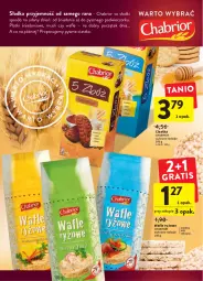 Gazetka promocyjna Intermarche - Gazetka - ważna od 09.03 do 09.03.2022 - strona 26 - produkty: Ciastka, Ryż, Mus, Chabrior, Wafle, Danio