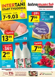 Gazetka promocyjna Intermarche - Gazetka - ważna od 09.03 do 09.03.2022 - strona 40 - produkty: Polędwica, Tulipan, Mleczko, Bukiet, Milka, Mleko