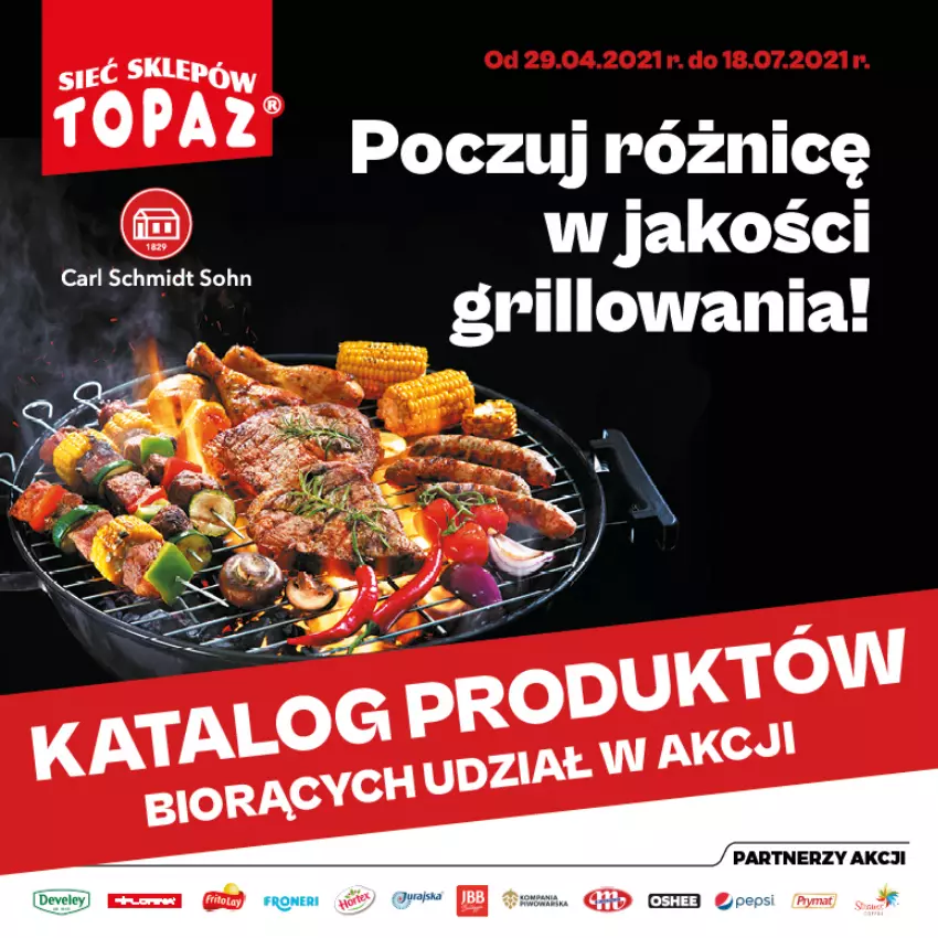 Gazetka promocyjna Topaz - Gazetka - ważna 29.04 do 18.07.2021 - strona 1 - produkty: Top