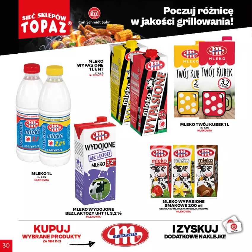 Gazetka promocyjna Topaz - Gazetka - ważna 29.04 do 18.07.2021 - strona 29 - produkty: Klej, Kubek, Mleko