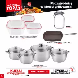 Gazetka promocyjna Topaz - Gazetka - Gazetka - ważna od 18.07 do 18.07.2021 - strona 13 - produkty: Gin, Garnek, Klej, Pojemnik