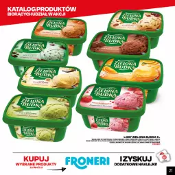 Gazetka promocyjna Topaz - Gazetka - Gazetka - ważna od 18.07 do 18.07.2021 - strona 20 - produkty: Lody, Zielona Budka