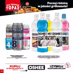 Gazetka promocyjna Topaz - Gazetka - Gazetka - ważna od 18.07 do 18.07.2021 - strona 33 - produkty: Por, Pur, Gra, Klej, Sport, Oshee, Napój