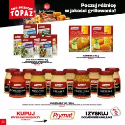 Gazetka promocyjna Topaz - Gazetka - Gazetka - ważna od 18.07 do 18.07.2021 - strona 36 - produkty: Kurczak, Chrzan, Sos, Mus, Klej, Sałat, Kotlet, Musztarda