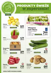 Gazetka promocyjna Makro - Targ MAKRO - oferta świeża w super cenach! - Gazetka - ważna od 01.08 do 01.08.2026 - strona 5 - produkty: Sok, Rum, Gry, Papryka, Cytryny, Pomarańcze, Winogrona, Arbuz, Wino