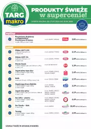 Gazetka promocyjna Makro - Targ MAKRO - oferta świeża w super cenach! - Gazetka - ważna od 01.08 do 01.08.2026 - strona 7 - produkty: Ser, Twaróg, Jogurt, Pasztet, Napój jogurtowy, Gouda, Napój, Jogurt pitny, Kefir, Monte, Mleko