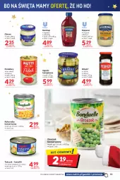 Gazetka promocyjna Makro - [Oferta promocyjna] Artykuły spożywcze i przemysłowe - Gazetka - ważna od 13.12 do 13.12.2021 - strona 11 - produkty: Chrzan, Majonez, Ketchup, Sos, Ser, Gin, Oliwki, Kukurydza konserwowa, Kawa, Babuni, Tuńczyk, Olej, Pomidory, Groszek, Kukurydza