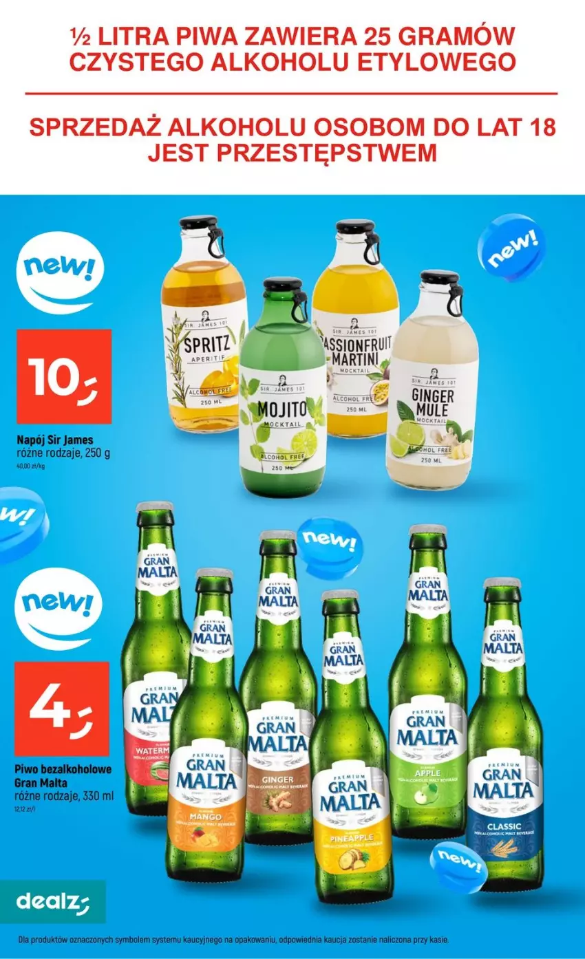 Gazetka promocyjna Dealz - NOWA GAZETKA - ważna 07.05 do 13.05.2026 - strona 12 - produkty: Gra, Martini, Napój, Piwa