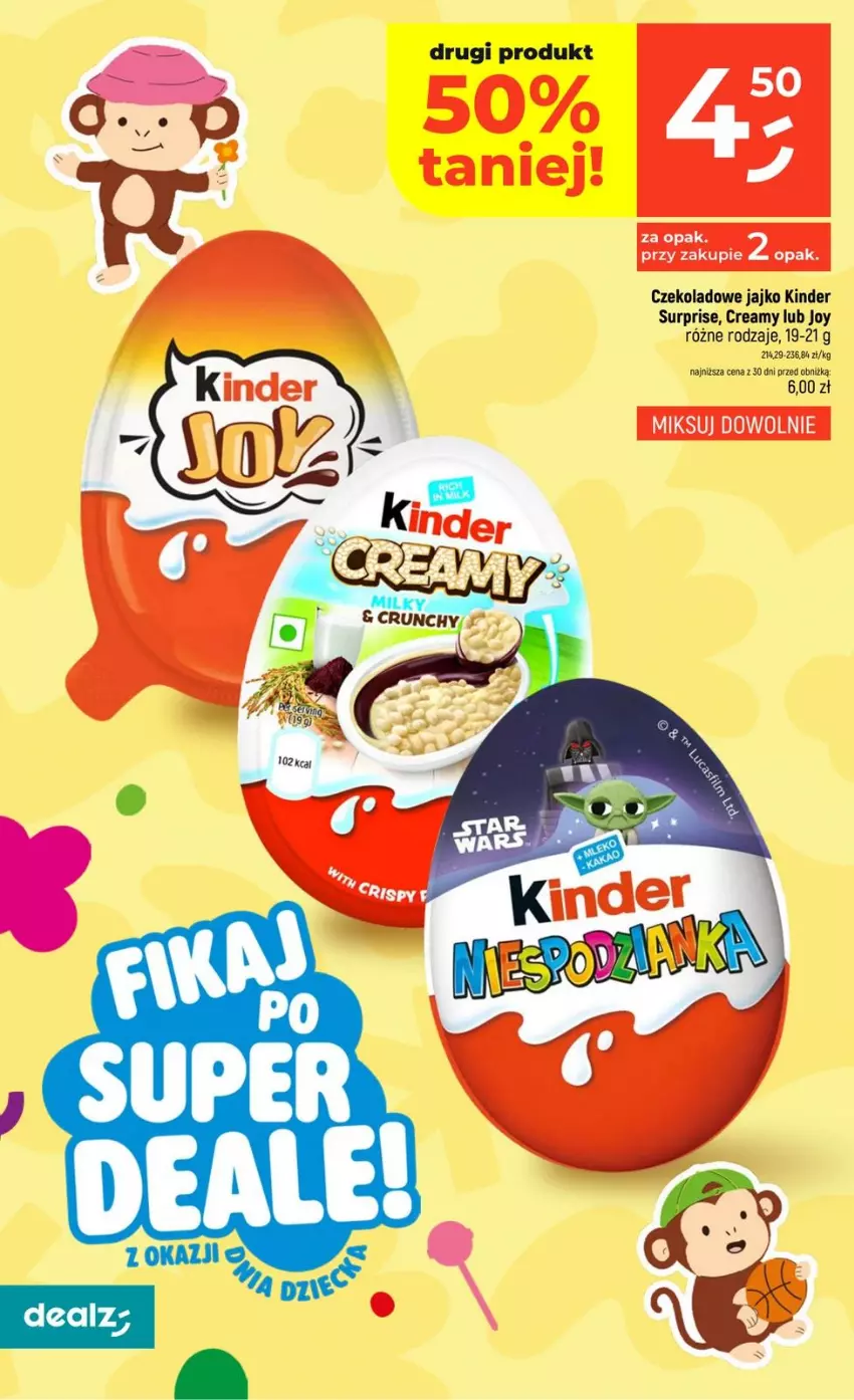 Gazetka promocyjna Dealz - NOWA GAZETKA - ważna 07.05 do 13.05.2026 - strona 20 - produkty: Kinder, Kinder Surprise