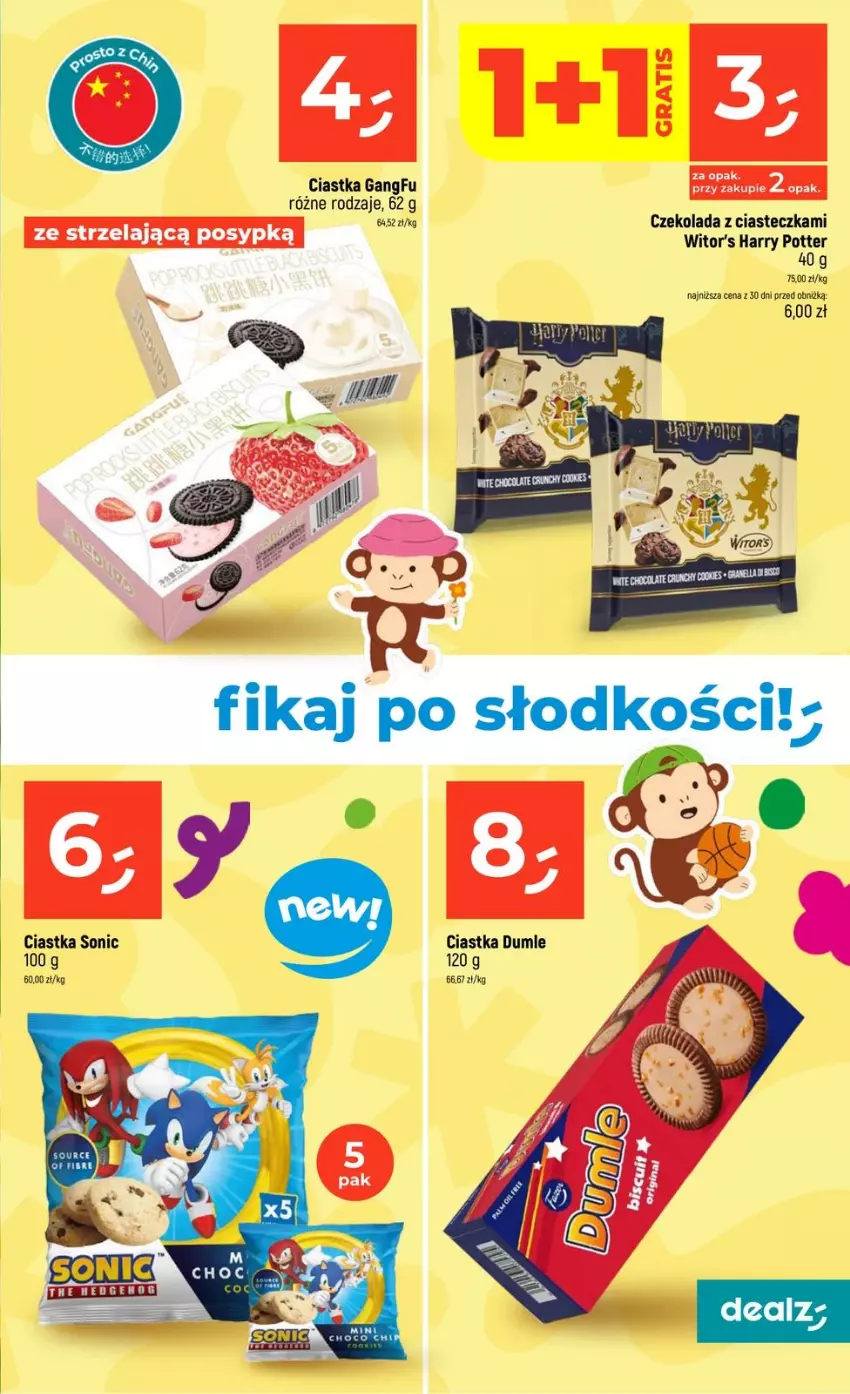 Gazetka promocyjna Dealz - NOWA GAZETKA - ważna 07.05 do 13.05.2026 - strona 23 - produkty: Ciastka, Czekolada, Harry Potter