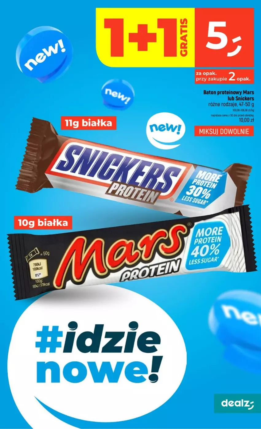 Gazetka promocyjna Dealz - NOWA GAZETKA - ważna 07.05 do 13.05.2026 - strona 25 - produkty: Baton, Gra, Mars, Snickers