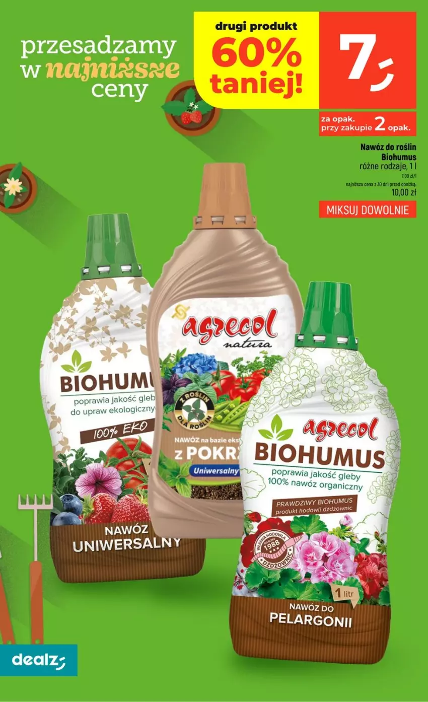 Gazetka promocyjna Dealz - NOWA GAZETKA - ważna 07.05 do 13.05.2026 - strona 38 - produkty: Biohumus, Mus, Nawóz