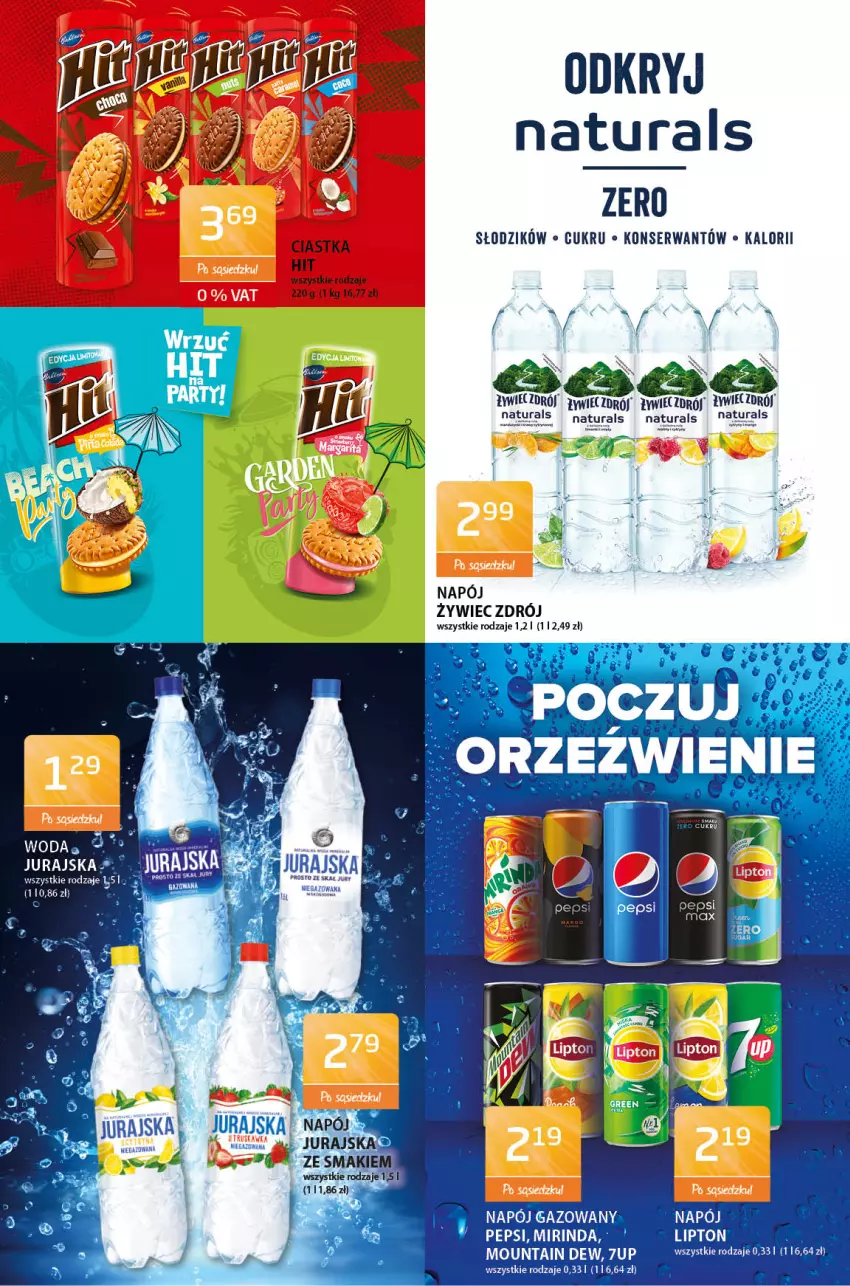 Gazetka promocyjna ABC - Gazetka - ważna 06.05 do 19.05.2022 - strona 5 - produkty: Ciastka, Fa, Mirinda, Napój, Napój gazowany, Pepsi, Ser