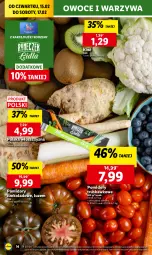 Gazetka promocyjna Lidl - GAZETKA - Gazetka - ważna od 17.02 do 17.02.2024 - strona 16 - produkty: Warzywa, Ser, Kiwi, Owoce, Chleb, Pomidory