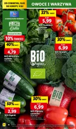 Gazetka promocyjna Lidl - GAZETKA - Gazetka - ważna od 17.02 do 17.02.2024 - strona 18 - produkty: Warzywa, Ser, Papryka czerwona, Papryka, Sałat, Owoce, Chleb, Pomidory