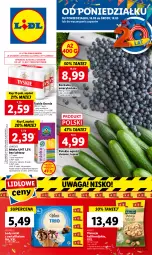 Gazetka promocyjna Lidl - GAZETKA - Gazetka - ważna od 18.05 do 18.05.2022 - strona 1 - produkty: Piwa, Pistacje, Por, Gra, Borówka, Tyskie, Lody, Waga, Olej, Mleko
