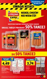 Gazetka promocyjna Lidl - GAZETKA - Gazetka - ważna od 18.05 do 18.05.2022 - strona 17 - produkty: Pur, Parówki, Filet z piersi indyka, PIKOK, Kabanos, Waga