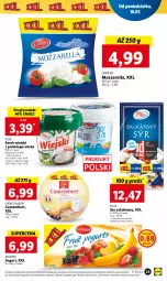 Gazetka promocyjna Lidl - GAZETKA - Gazetka - ważna od 18.05 do 18.05.2022 - strona 25 - produkty: Mozzarella, Serek wiejski, Ser, Por, Gra, Jogurt, Lovi, Sałat, Serek, Pilos, Camembert