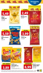 Gazetka promocyjna Lidl - GAZETKA - Gazetka - ważna od 18.05 do 18.05.2022 - strona 39 - produkty: Ciastka, Lajkonik, Por, Chipsy, Tortilla, Precle, Lorenz, Monster Munch, Precelki, Fa