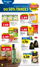 Gazetka promocyjna Lidl - GAZETKA - Gazetka - ważna od 18.05 do 18.05.2022 - strona 56 - produkty: Mandarynki, Sos, Ryż, Bonduelle, Sos sojowy, Cenos, Ryż biały, Kukurydza
