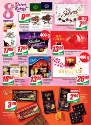 Gazetka promocyjna Dino - Gazetka - Gazetka - ważna od 08.03 do 08.03.2022 - strona 18 - produkty: Gra, Praliny, Kret, Ferrero Rocher, Ferrero, Merci