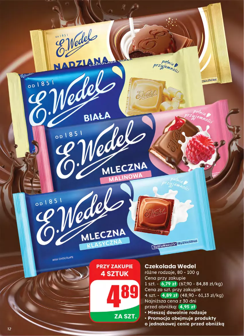 Gazetka promocyjna Dino - Gazetka 05 / 2026 - ważna 28.01 do 03.02.2026 - strona 12 - produkty: Czekolada