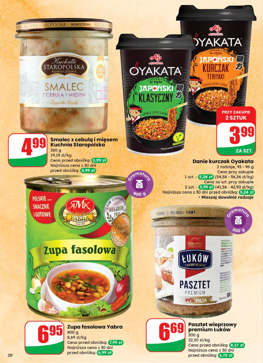 Gazetka promocyjna Dino - Gazetka 05 / 2026 - ważna 28.01 do 03.02.2026 - strona 20 - produkty: Fa, Kuchnia, Kuchnia Staropolska, Kurczak, Pasztet, Smalec