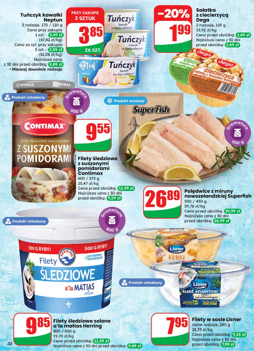 Gazetka promocyjna Dino - Gazetka 05 / 2026 - ważna 28.01 do 03.02.2026 - strona 22 - produkty: Dega, Kawa, Sałat, Sałatka, Ser, Tuńczyk