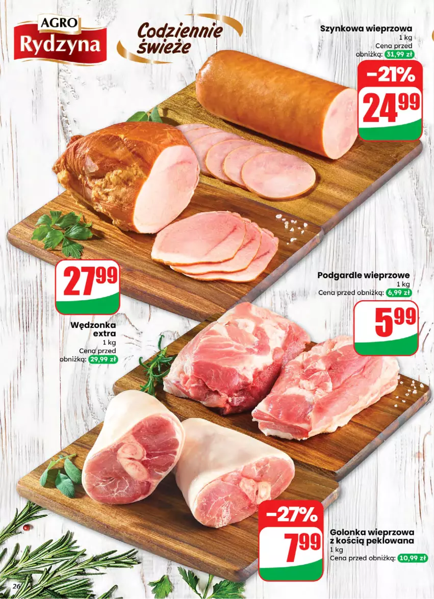 Gazetka promocyjna Dino - Gazetka 05 / 2026 - ważna 28.01 do 03.02.2026 - strona 26 - produkty: AEG, Golonka wieprzowa, Szyna